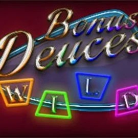 Bonus Deuces Wild (RTG) slot logo by RTG (Reel Time Gaming) at Slotoro Casino