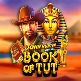 John Hunter and the Book of Tut online game logo by Pragmatic Play on slotoroo.com.pl